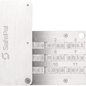 SafePal Cypher Steel - Crypto Seed Backup