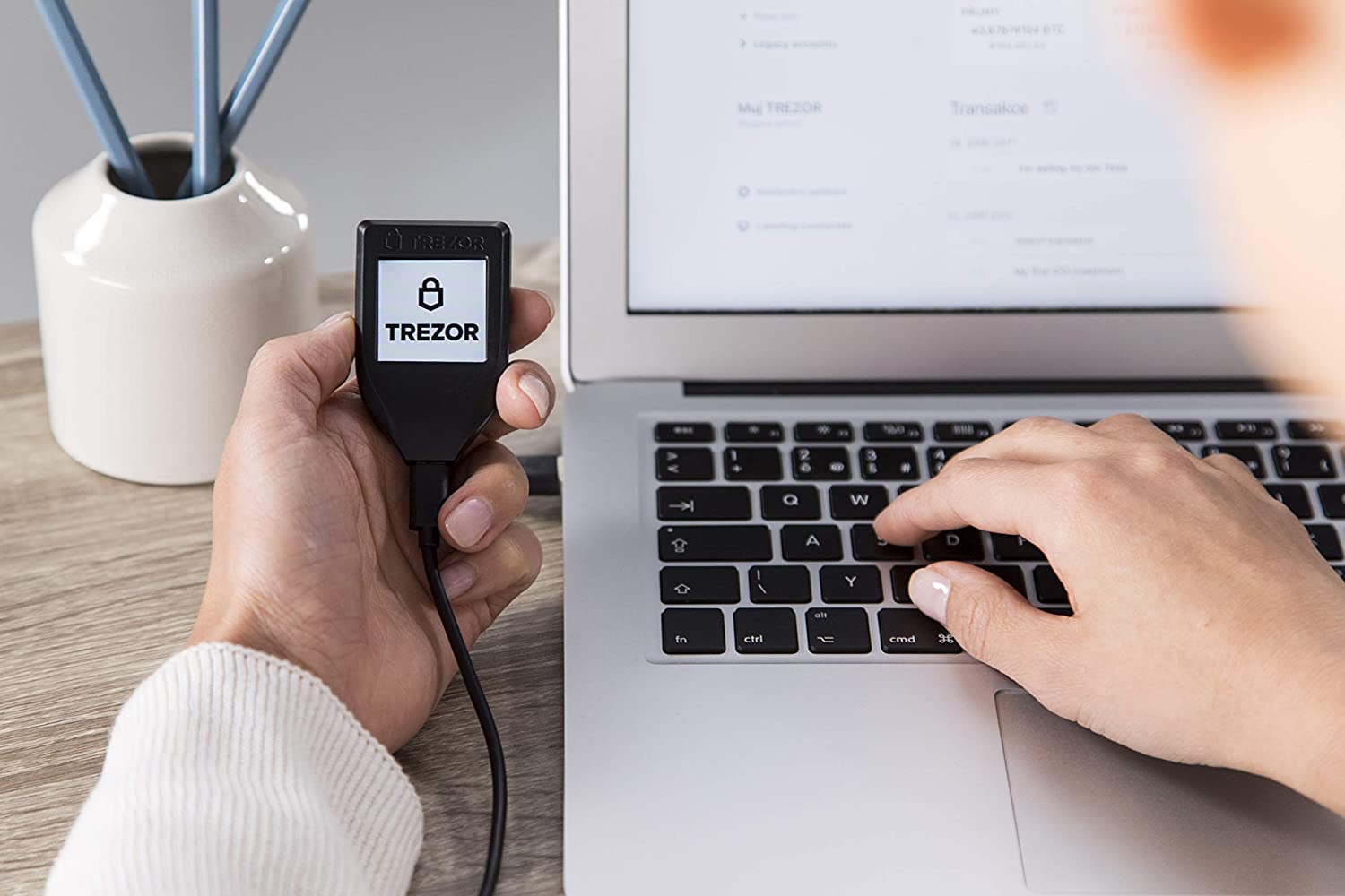 Trezor Model T - Advanced Crypto Hardware Wallet - Image 3