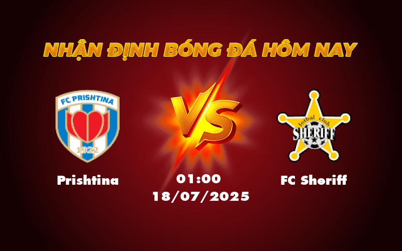 Nhận định soi kèo Prishtina vs FC Sheriff Liệu Sheriff tiếp tục giữ phong độ ấn tượng 1 prishtina fc sheriff 18 07 c2